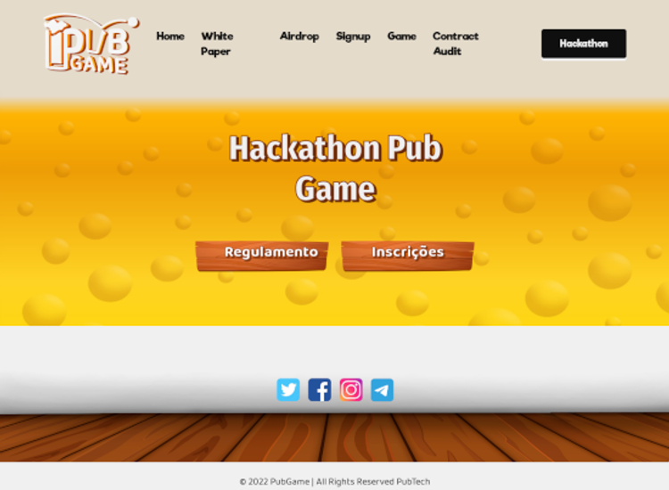 Hackathon Pub Game